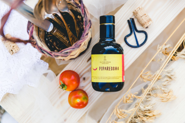 250ml Olio di Oliva Extra Vergine Biologico mit Bio-Chili-Extrakt, vegan