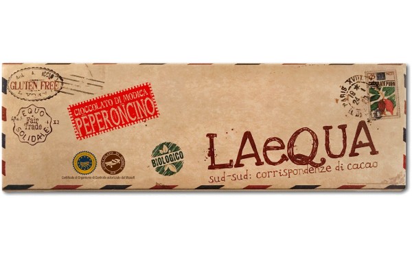 Bio-Schokolade aus Modica mit Bio-Chili, vegan, 60g