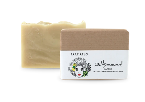 Chi Fimmina! Natürliche Reinigungs- & Peelingseife mit nativem Olivenöl Extra Vergine, vegan