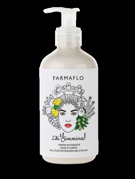 Chi Fimmina! Pflegende & regenerierende Körpercreme mit Olivenextrakten&feinstem Olivenöl Extra V.