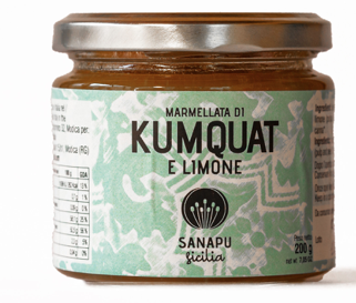 Marmellata di Kumquat e Limone: Mandarine & Zitrone, 200g, vegan