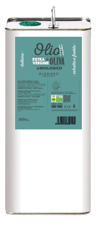 NOVELLO 5000ml Kanister Olio di Oliva Extra Vergine Biologico, vegan