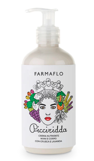 Picciridda - Glättende & straffende Traubenkernöl-Körpercreme, vegan