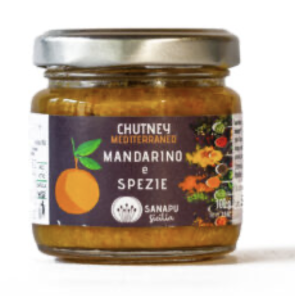 Sizilianisches Chutney aus Mandarinen & Gewürzen, 100g, vegan