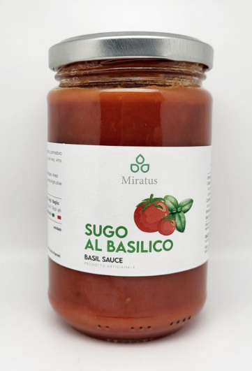 Sizilianisches Sugo al Basilico, 280g, vegan