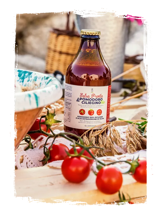 Olio Glorioso Bio Tomatensauce aus sizilianischen Kirschtomaten