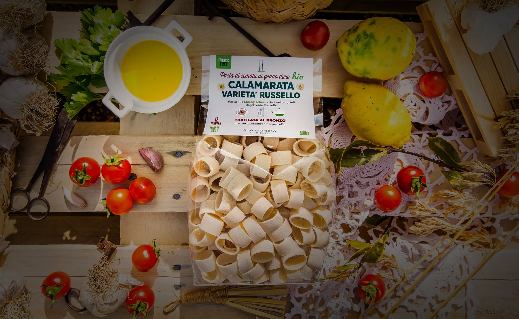 Handgemachte Bio Pasta aus Urgetreide